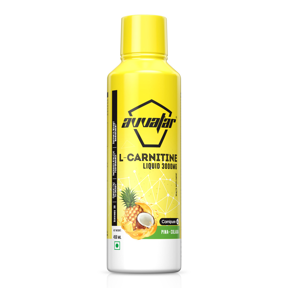 L-carnitine Pina Colada by Avvatar is the perfect way to reach your fitness goals. It helps you burn fat, boost energy & improve your performance. Order now!