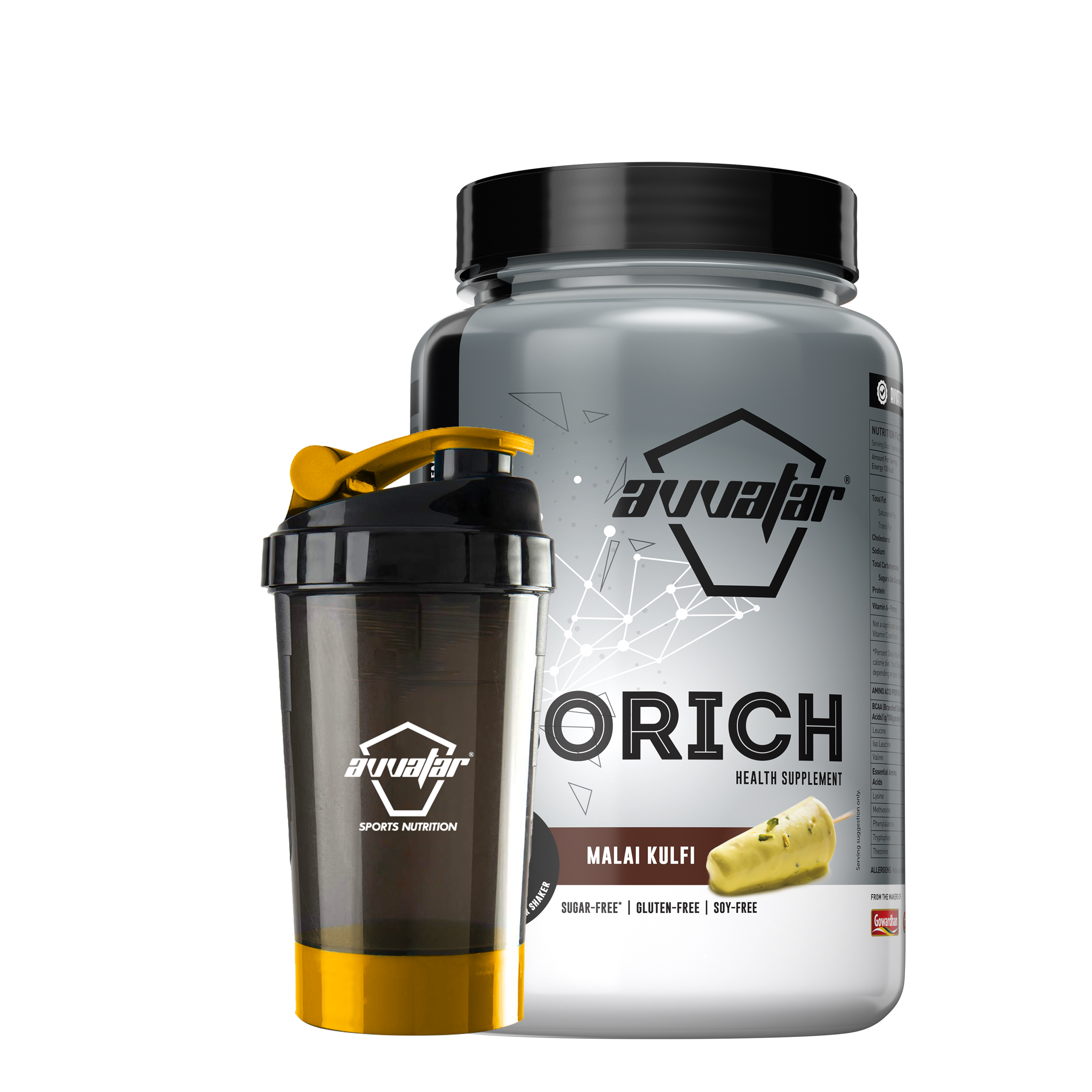 Fuel your workouts with the goodness of Caramel Crème Isorich protein. 1 kg of pure isolate protein powder for maximum muscle gains. Order yours today!