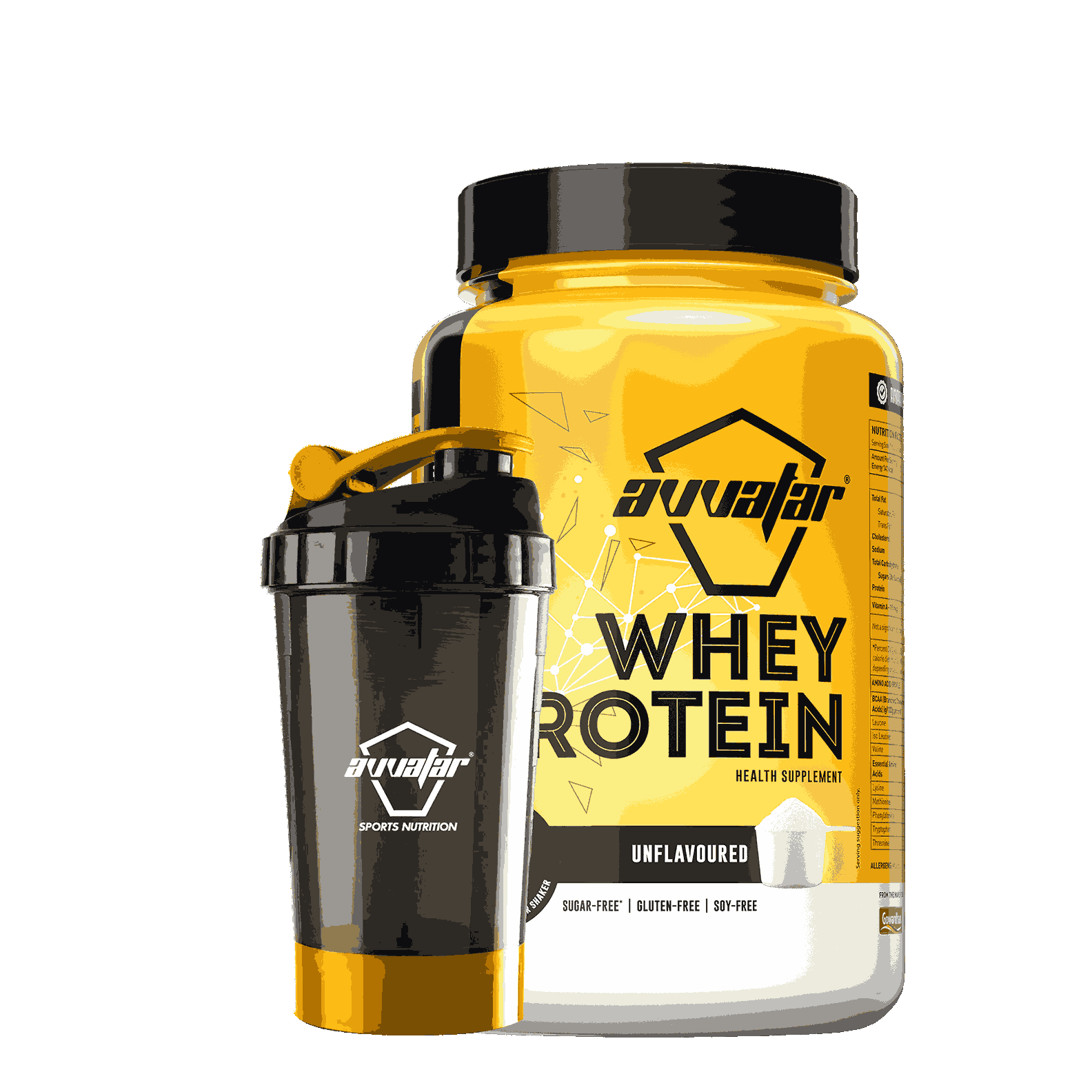 Elevate your fitness journey with Avvatar's 1kg pack of Raw Unflavoured Whey Protein. High-quality, fresh, and perfect for your workout routine.