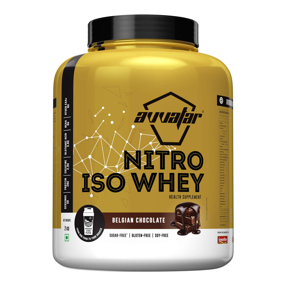 Enjoy rich taste of Belgian Chocolate! 100% whey isolate for ultimate purity. Get the best whey protein for the best results. Order 2 kg protein powder online