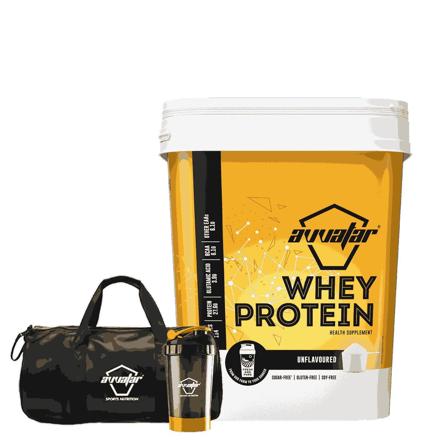Fuel your workouts with high-quality 4kg raw unflavoured whey protein from Avvatar India. Premium protein source for fitness enthusiasts. Order now!